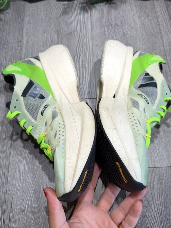Adidas Adizero Prime X  “Linen Green Black” Running Shoes GV7074 Men\'s Size 7